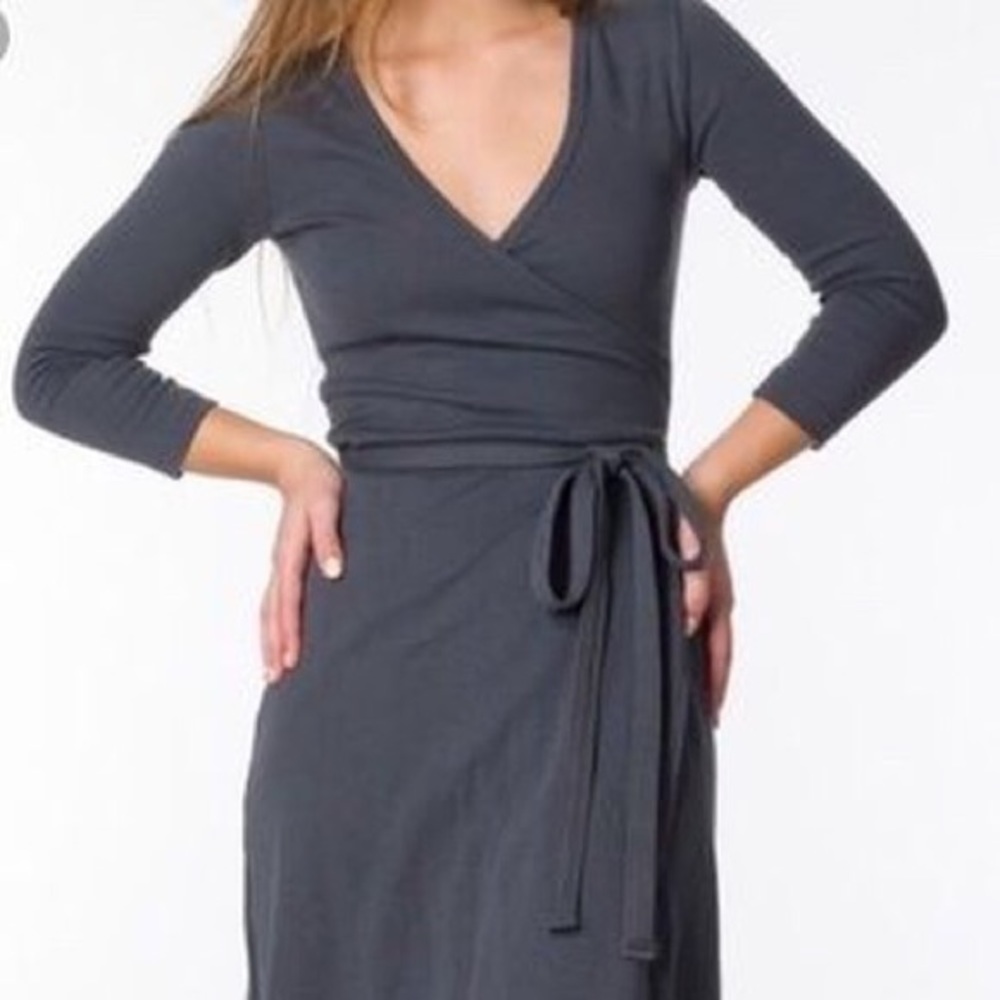 RARE American Apparel Wrap Dress
